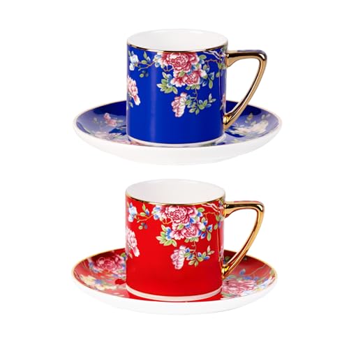 Tea Cup and Saucer (2 Count)