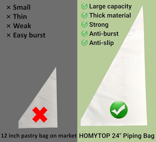Extra Large Piping Bags 24 Inch