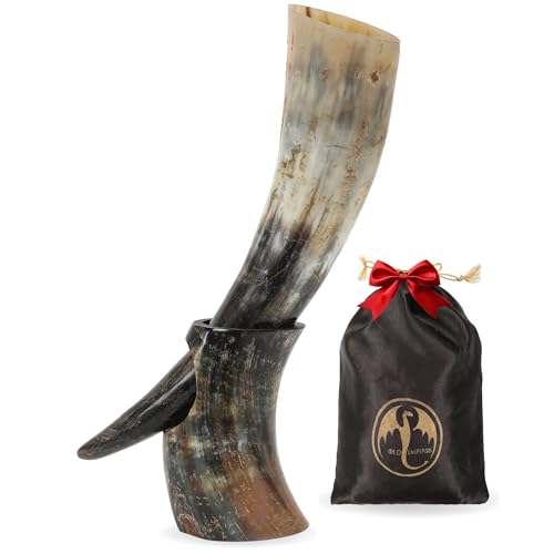 OLDEMPEROR Viking Drinking Horn