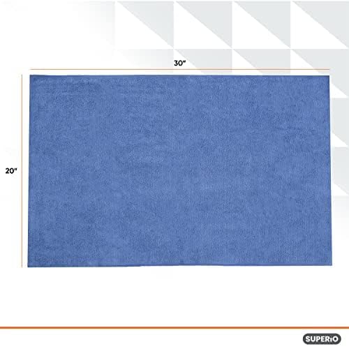 Microfiber Squeegee Mopping Towel Large Miracle Cloth 20 x 30 Streak Free Microfiber Floor Cloth (2 Count)