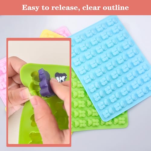 Large Gummy Bear Molds Candy Molds (360 Count)
