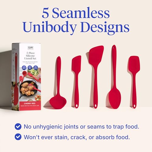 5 Piece Silicone Kitchen Utensils Set (5 Count)