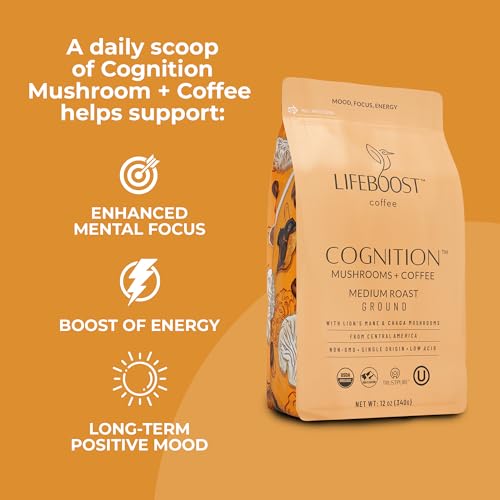 Cognition Focus Coffee for Calm Energy (12 Ounce)