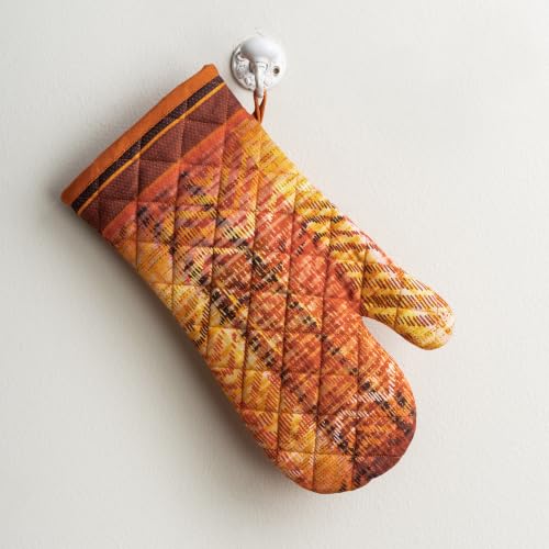 100% Cotton Oven Mitt & Pot Holder Set (2 Count)