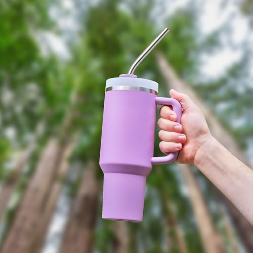 6 Pack Stainless Steel Straw for Stanley 40 oz 30 oz Tumbler (6 Count)