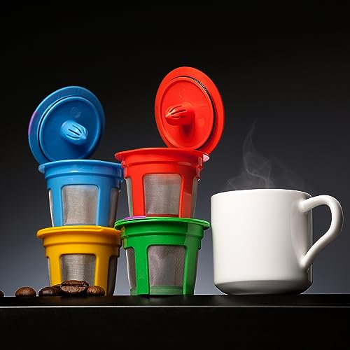 4 Pack Reusable K Cups for Keurig Coffee Makers (4 Count)