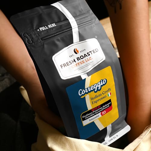 Correggio Italian Craft Artisan Blend Drip Ground Coffee (12 Ounce)
