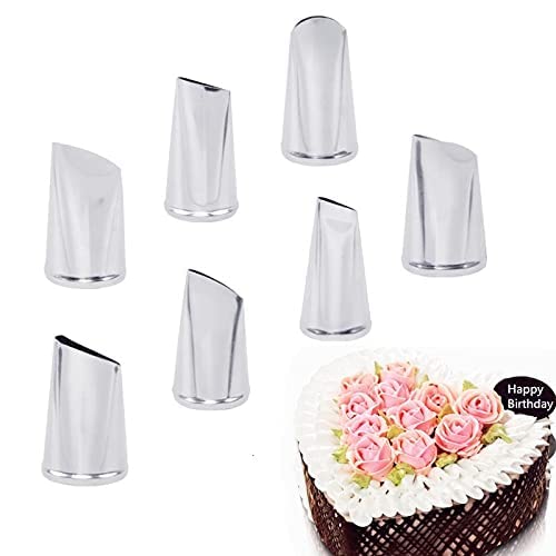 7 Pieces Rose Flower Piping Tips Set (7 Count)