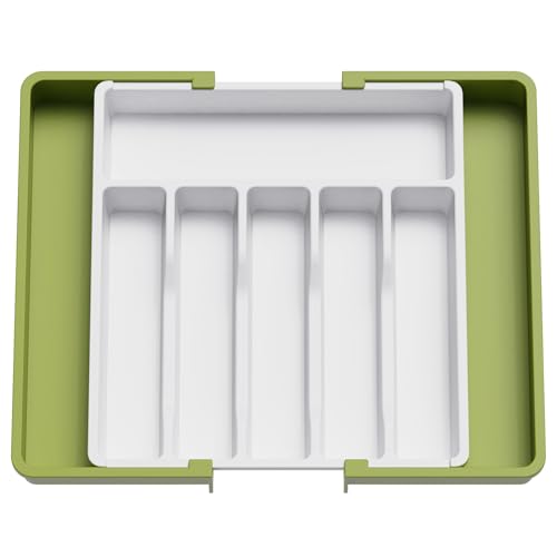 Extra Large Silverware Drawer Organizer