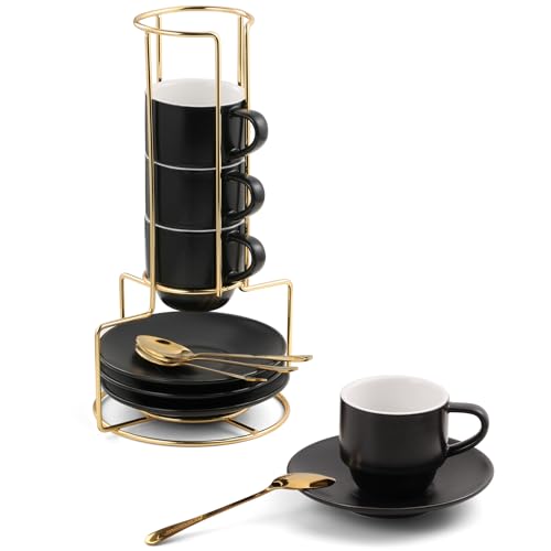 3 Ounce Espresso Cups Set of 4 (4 Count)