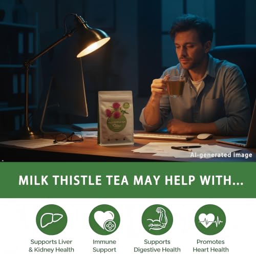 Milk Thistle Tea Bags (50 Count)