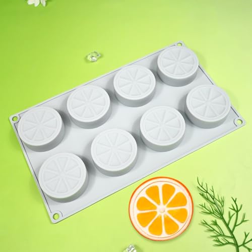 Silicone Half Lemon Mousse Cake Mold DIY Baking Moulds For Pastry Truffle Pudding Jelly Cheesecake Candy Form Candle Soap Mold