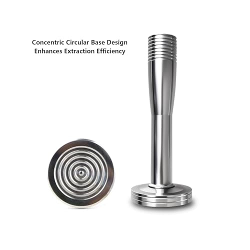 Coffee Tamper Press Chromed
