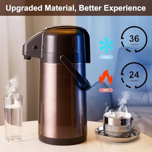 Coffee Dispenser with Pump (2 Count)
