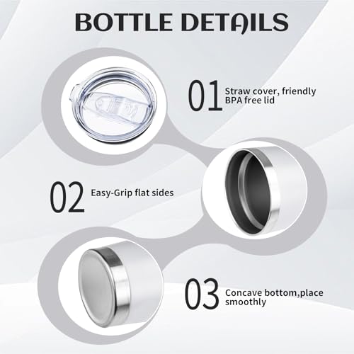 DIW 20oz Insulated Tumbler Bulk with Lid Travel Coffee Mug