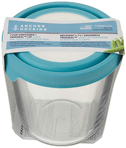 Trueseal Glass Food Storage Container with Airtight Lid