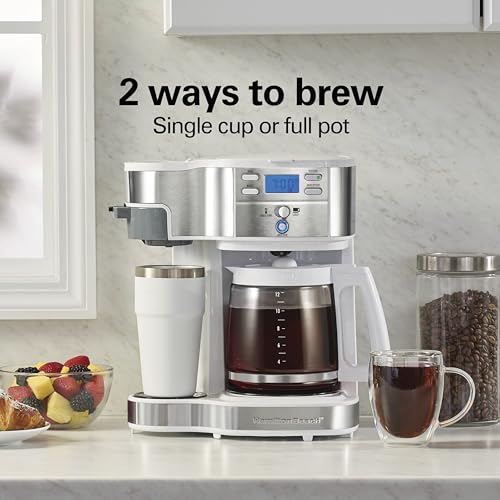 2 Way Programmable Coffee Maker & Single Serve Coffee Maker