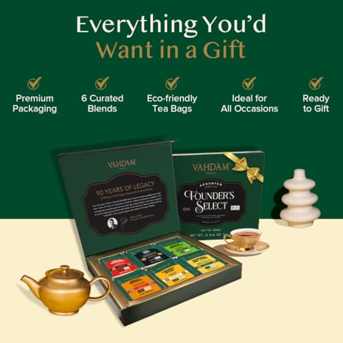 Tea Gift Set 6 Flavors (36 Count)