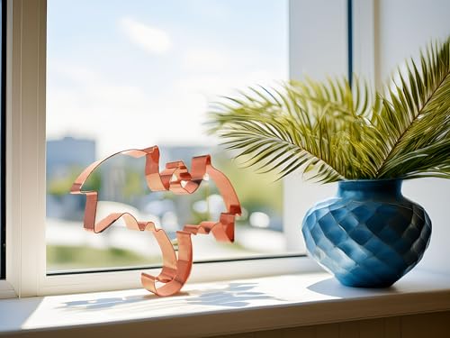 Large Flying Dragon Cookie Cutter 6.25” Solid Copper