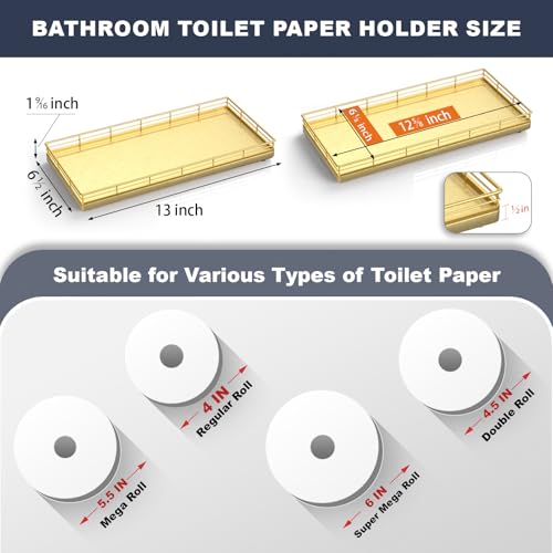 Oak Bathroom Toilet Tank Tray