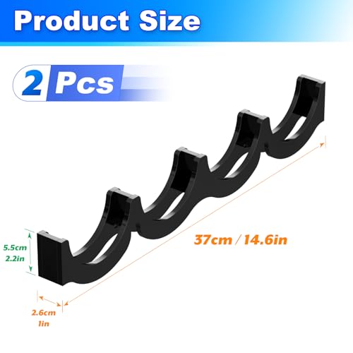 2 Pcs Hockey Puck Display Case Acrylic Hockey Puck Holder for 4 Pucks (2 Count)