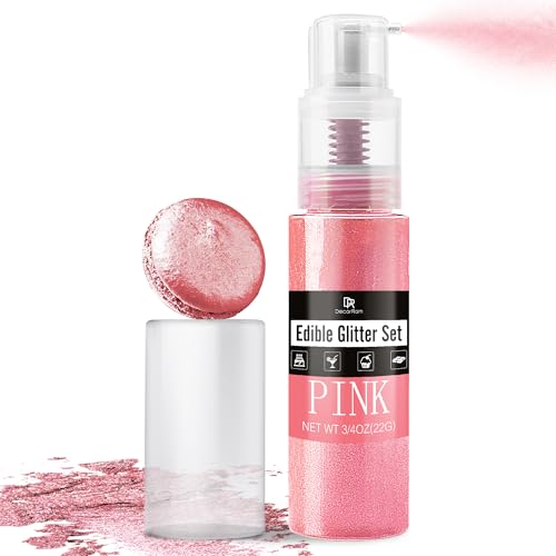 Pink Edible Glitter Spray