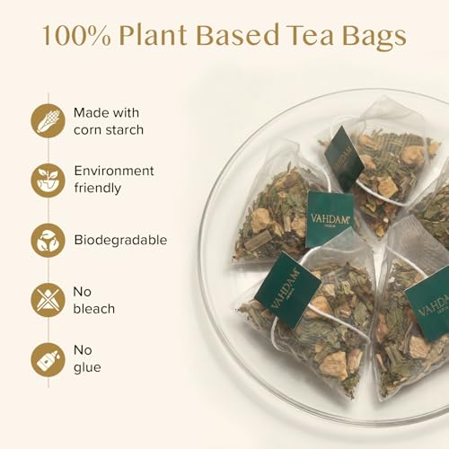 Ginger Mint Green Tea Bags (100 Count)