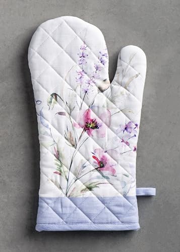 100% Cotton Oven Mitt & Pot Holder Set (2 Count)