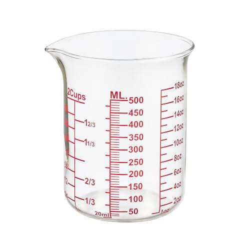 Borosilicate Glass Measuring Cup