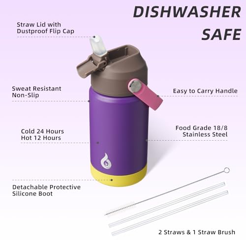12oz Insulated Water Bottle
