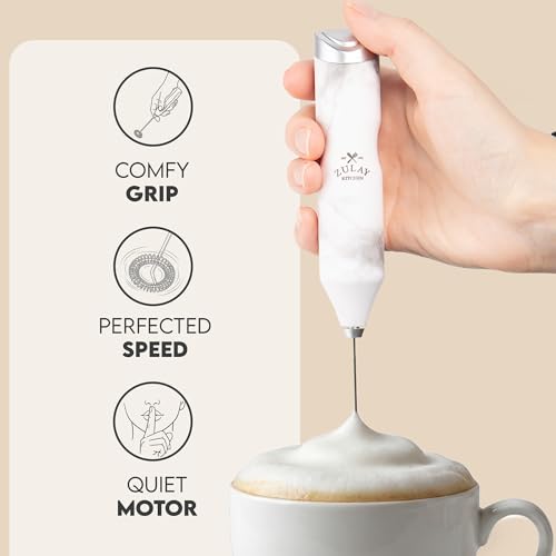 Powerful Frother Wand AA Batteries Included