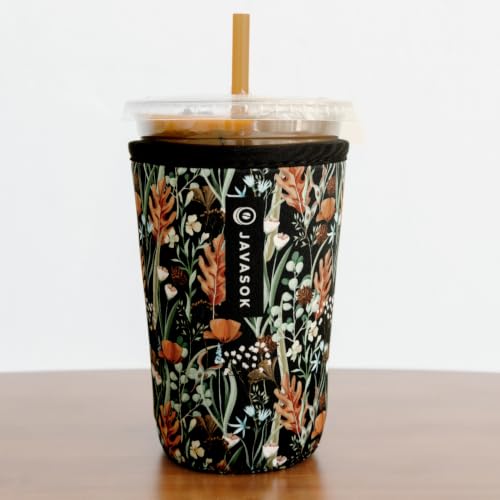 JavaSok Iced Coffee & Cold Soda Insulated Neoprene Cup Sleeve