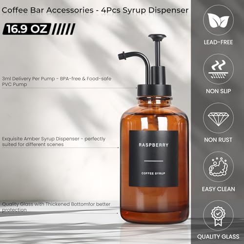 Coffee Syrup Dispenser (4 Count)