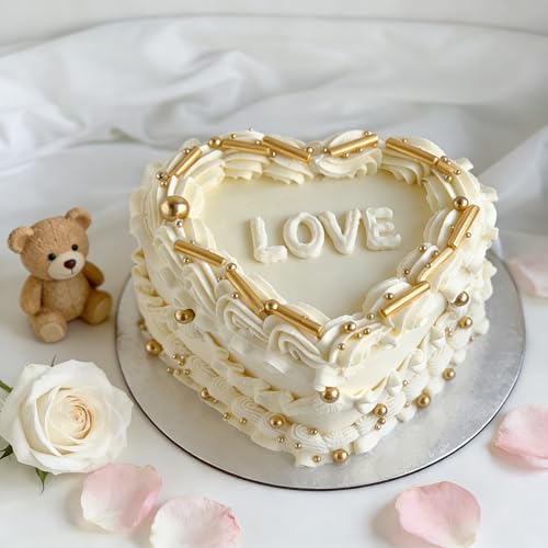 Gold Pearl Rods Sprinkles for Cake Decorating (5.29 Ounce)