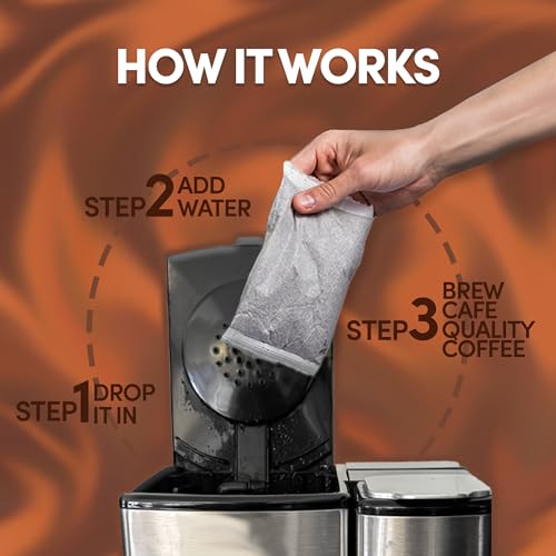 Ground Flavored Coffee In Filter Packs (80 Ounce)