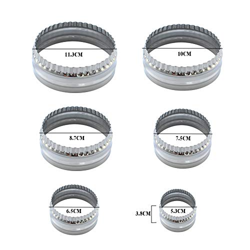 Fluted Cookie Cutters (6 Count)