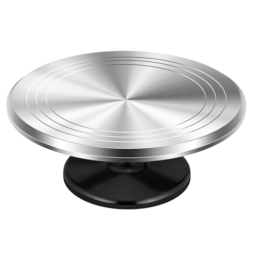 Aluminum Cake Stand Turntable for Party
