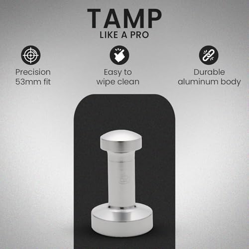 53mm Aluminum Espresso Tamper for Barista Coffee Tamping Tool