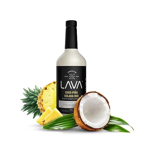 Premium Coco Pina Colada Made with Cream of Coconut and Real Pineapple (33.8 Fl Oz)