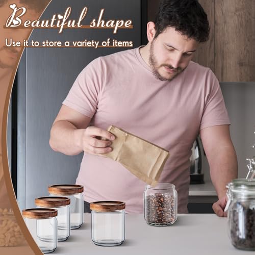 8 Pack Glass Containers Canister Set (8 Count)