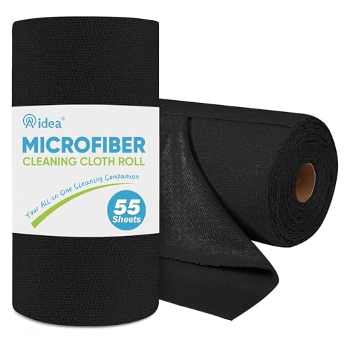 Microfiber Cleaning Cloth Roll 55 Sheets (55 Count)