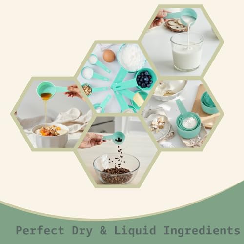 10pcs Measuring Cups and Spoons Set