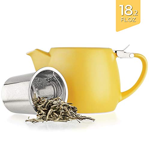Pluto Porcelain Small Teapot Yellow