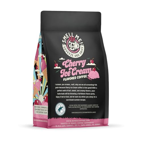 Cherry Ice Cream Flavored Coffee (12 Ounce)