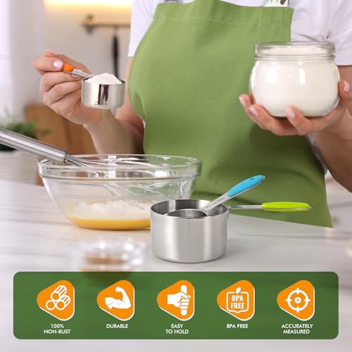 10 Pack Measuring Cups &Spoons Set (10 Count)