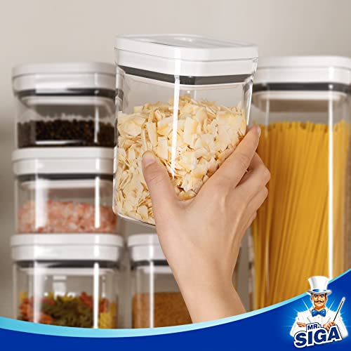 8 Piece Airtight Food Storage Container Set for Pantry Organization (8 Count)