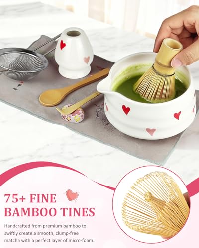 Matcha Whisk Set with Matcha Bowl