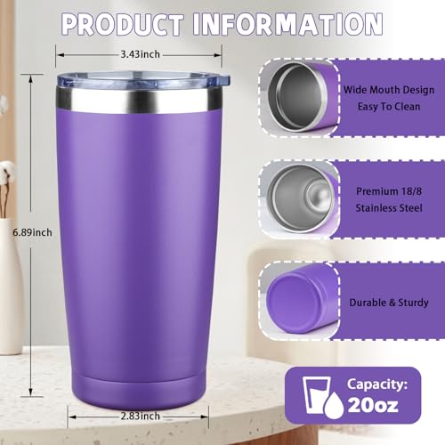 20 oz Tumbler with Lids and Straws