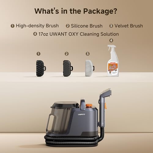 18Kpa Carpet Cleaner Machine with Pet Pro Cleaner&Tools Set of 1