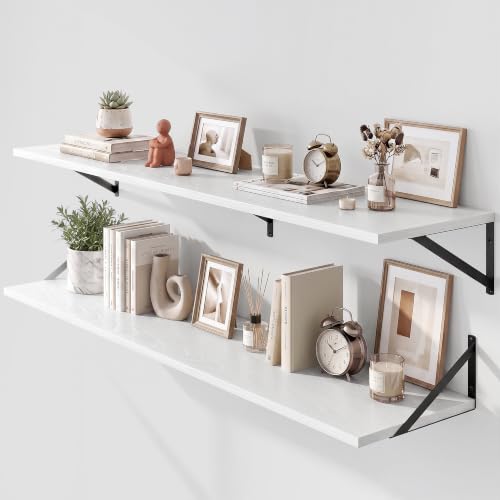 Wall Mounted Floating Shelves Set of 2 (2 Count)